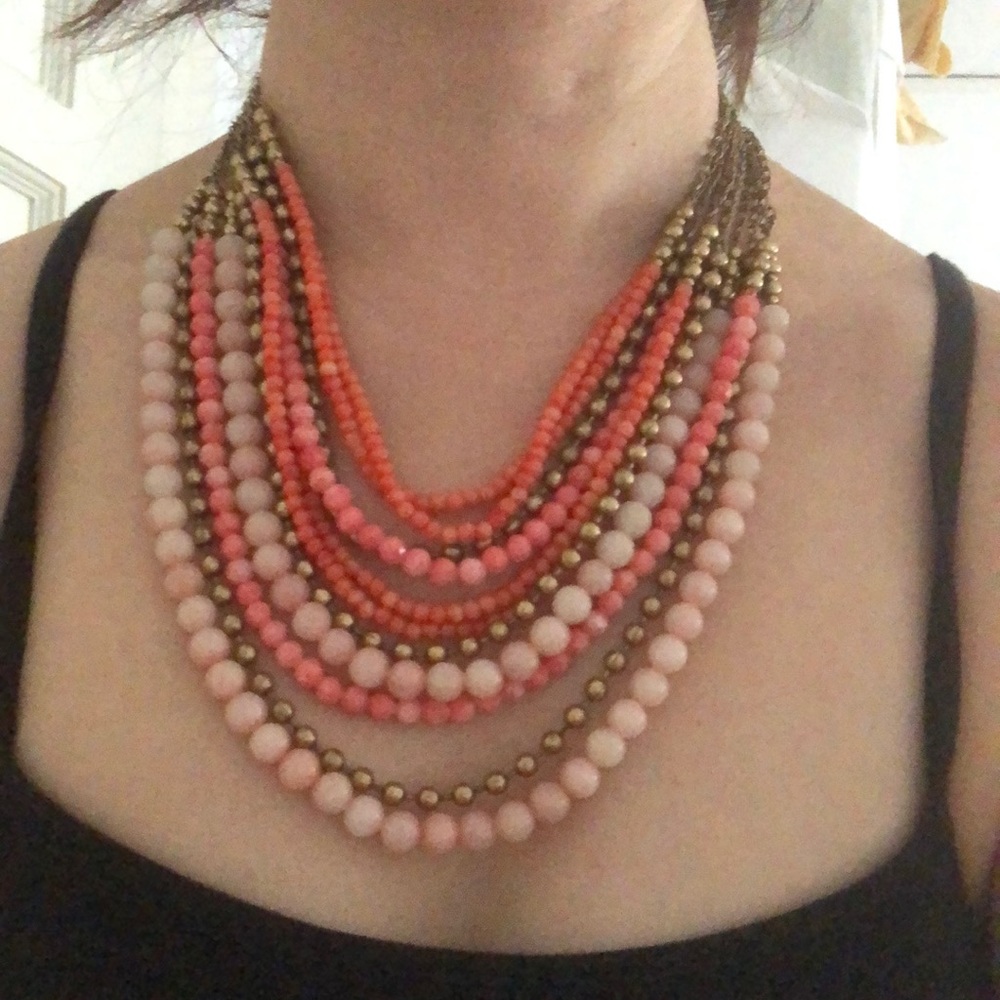 Multiple Chain Statement Necklace - image 3